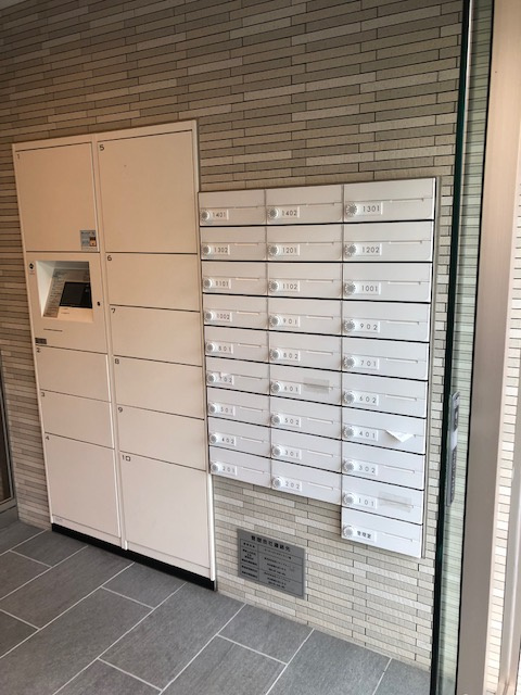 オーキッドレジデンス三ノ輪のロビー