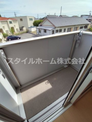 【バルコニー】 | ぱるタウンＢ | 別部屋写真です。