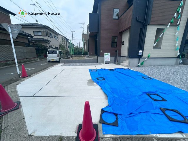 北本市西高尾7丁目5期　新築戸建　ブルーミング01の駐車場