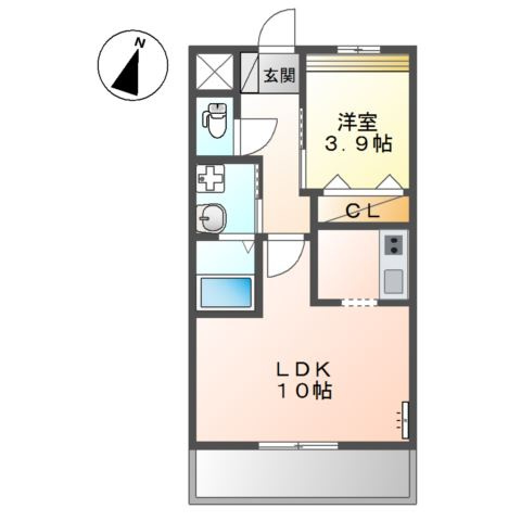 【間取り】 | リアン　オキダイ