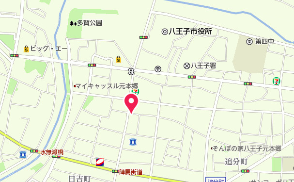 祝：成約済み　八王子市　元本郷町３丁目　新築戸建ての地図|～仲介手数料無料☆八王子ひなた不動産～　八王子市元本郷町　新築戸建