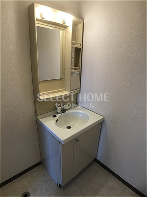 【独立洗面台】 | コーポラスノベルティＢ棟 | 独立洗面台、朝の身支度には欠かせません同型タイプ