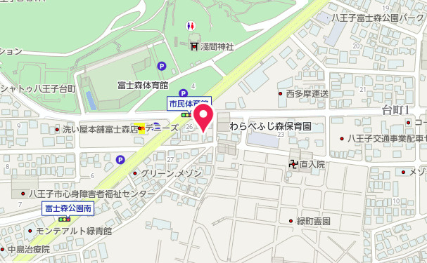 祝：成約済み　八王子市　台町　新築戸建て　４期の地図|～仲介手数料無料☆八王子ひなた不動産～　八王子市台町　新築戸建