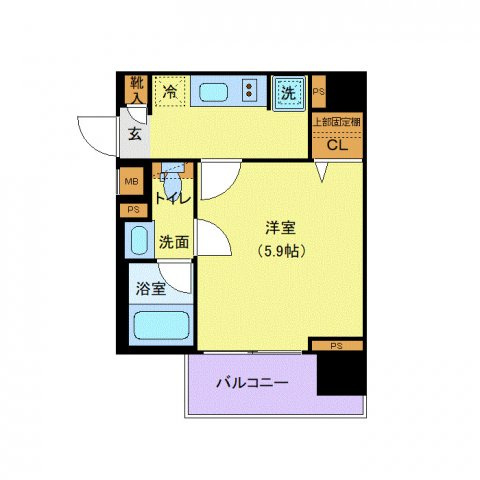Log武蔵小杉の間取り