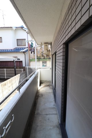 クリスタルシャトーのバルコニー