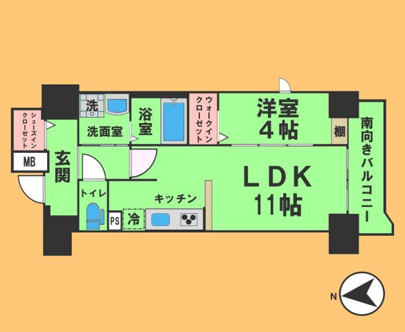 プレイズシード浄心の間取り|同建物別室含む