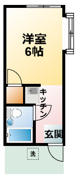 タマコーポⅠの間取り