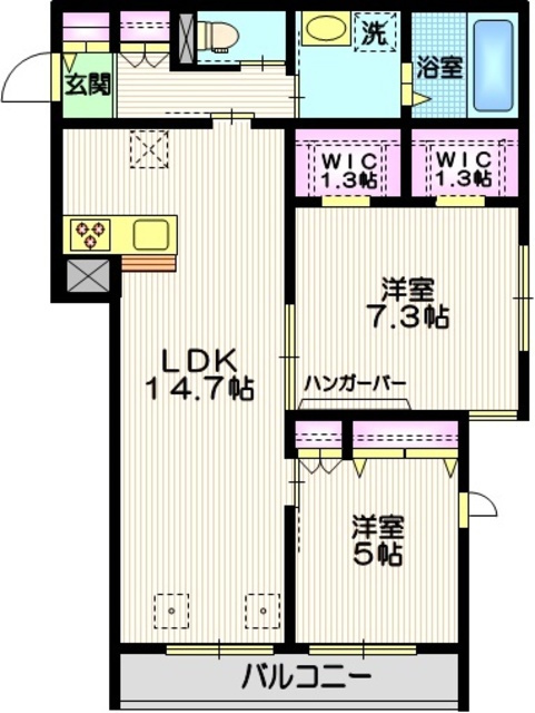 サニーコート戸塚の間取り