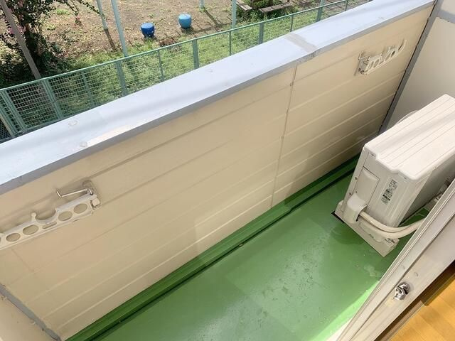 城西プラザ田無のバルコニー