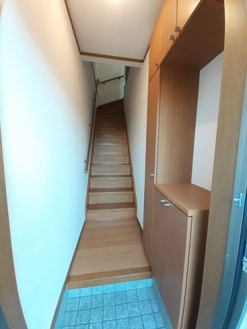 ポラリス壱番館の玄関