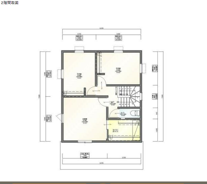 八幡町建売住宅の間取り