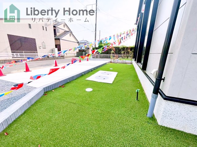 神栖市若松中央5丁目24-1期　新築戸建　2号棟の庭