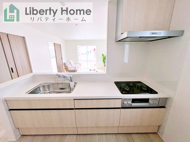 神栖市若松中央5丁目24-1期　新築戸建　2号棟のキッチン