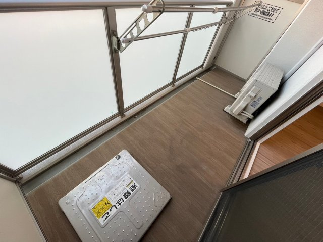 ディアコートオリヴィエのバルコニー