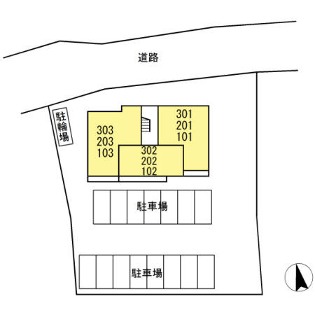 Ｏｔｔ’ｓ　Ｇｅｊoの区画図