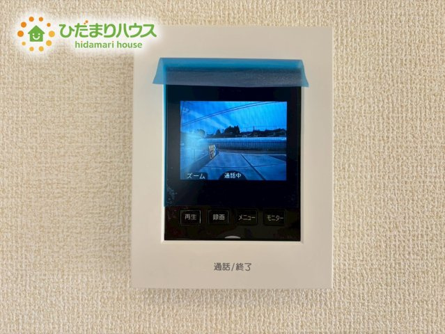 寄居町　第1　新築一戸建て　リーブルガーデン　01のセキュリティ|テレビモニター付きインターフォンになります！防犯対策になります！
