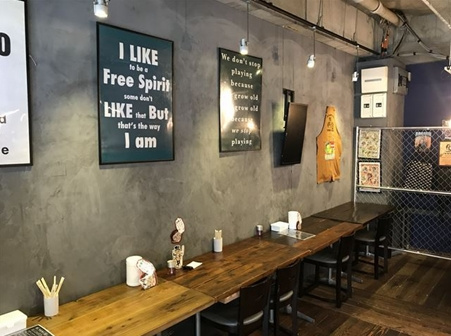 アプリシエイツの内装