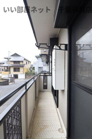 アルカディア　Ⅳのバルコニー|お洗濯にも便利なバルコニー付き