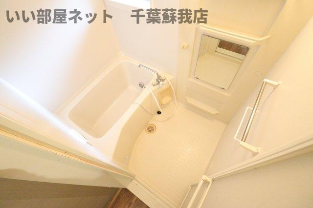 アルカディア　Ⅳの浴室|コンパクトで使いやすいお風呂です