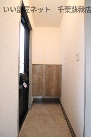 アルカディア　Ⅳの玄関|明るい玄関です