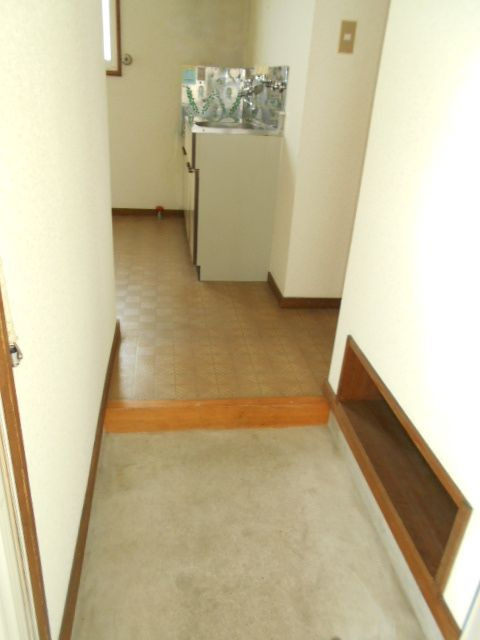 コーポアバンセの玄関