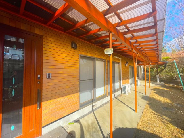 那須塩原市清住町　ガレージ付き中古住宅の外観