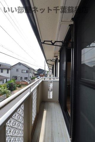 カサベルデ　Ａのバルコニー|バルコニーがあります