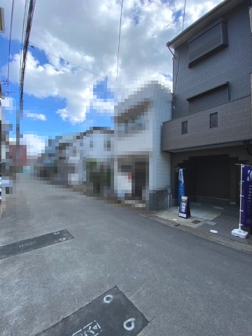 【価格改定】向日市寺戸町三ノ坪の前面道路含む現地写真|阪急京都線「洛西口」駅・JR京都線「桂川」駅の便利な2WAYアクセス！