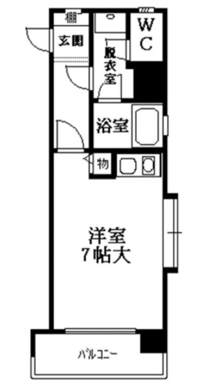 【間取り】 | ステイタスマンション博多駅前