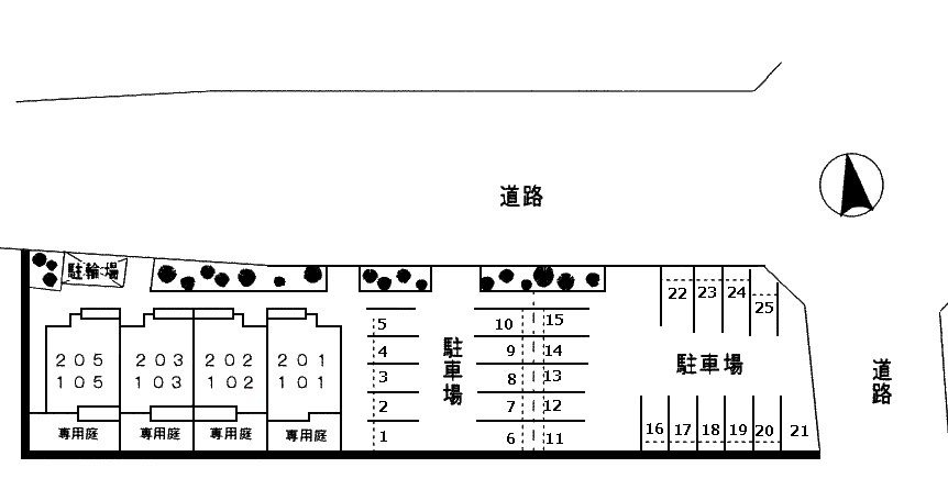 フィルグラットの区画図