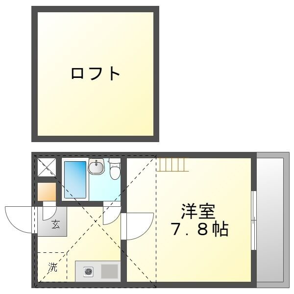 ヨーロピアンBの間取り