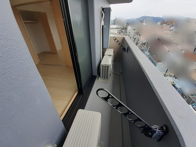 グラン佐竹のバルコニー