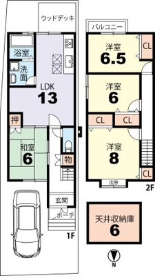  | 浄土寺真如町　中古戸建【平成13年築★駐車可】