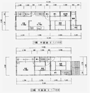 【間取り】 | 岡崎天王町　中古テラスハウス【生活便利】
