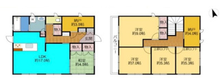 【間取り】 | 一乗寺庵野町　中古戸建【土地５７坪★５LDK+SS】