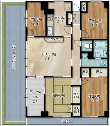 ラフォーレ田無の外観