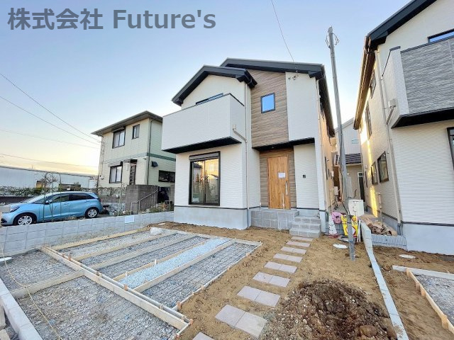 流山市三輪野山1丁目　新築戸建　全2棟　2号棟の外観|流鉄流山線「流山」駅徒歩15分！