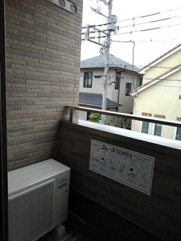 エムズレジデンスのバルコニー