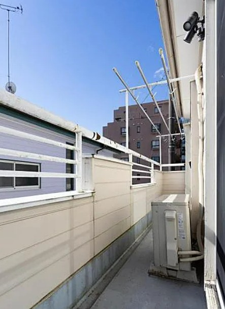 【中古】川越市的場中古住宅のバルコニー|陽当り良好なバルコニー付き！