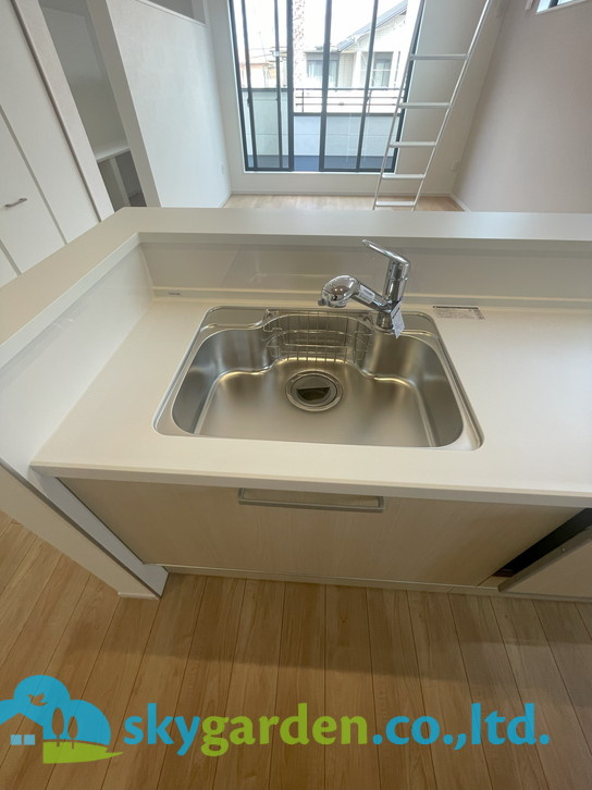 藤沢市本鵠沼6期　新築戸建　全3棟3号棟のキッチン