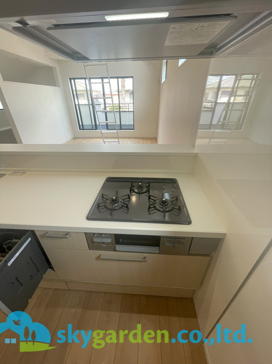 藤沢市本鵠沼6期　新築戸建　全3棟3号棟のキッチン