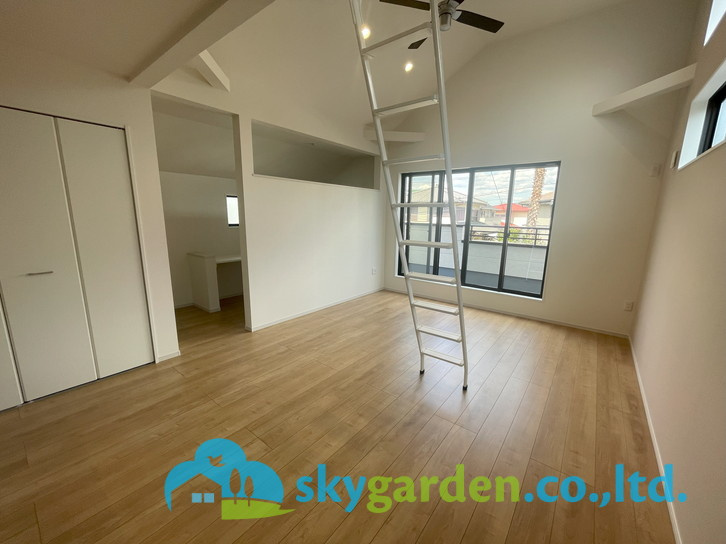 藤沢市本鵠沼6期　新築戸建　全3棟3号棟の居間・リビング