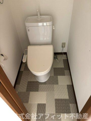 【トイレ】 | 夢番地弐番館 | 温水洗浄暖房便座