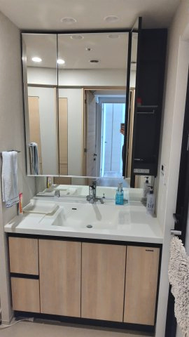 64792　ライオンズ岐阜プレミストタワー35の洗面所