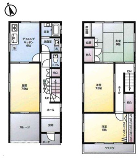【間取り】 | 伊丹市東有岡３丁目中古戸建 | ファミリー様におすすめの３LDKの間取りです♪