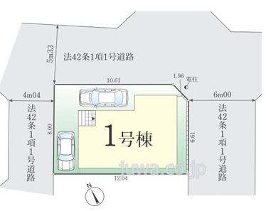 【新築分譲住宅】富士見市鶴馬１期　の区画図