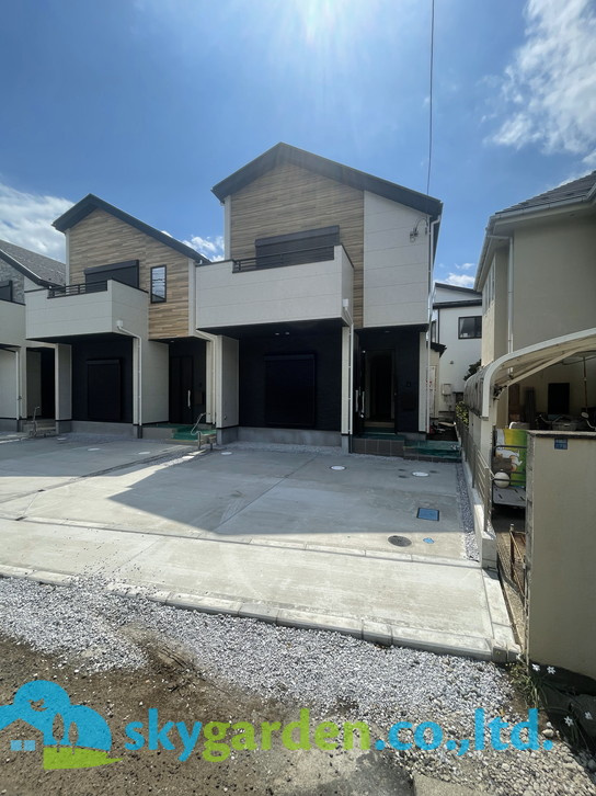 藤沢市本鵠沼6期　新築戸建　全3棟1号棟の外観