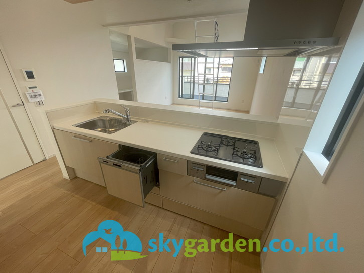 藤沢市本鵠沼6期　新築戸建　全3棟1号棟のキッチン