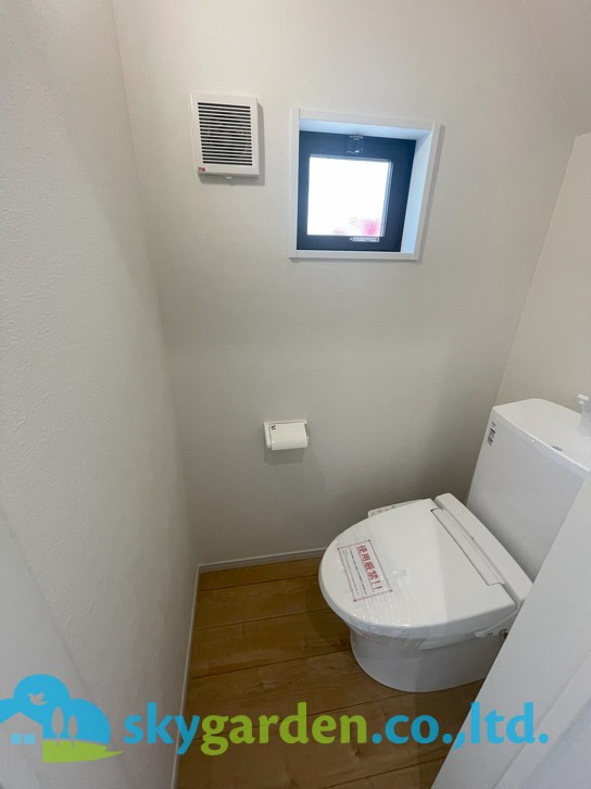 藤沢市本鵠沼6期　新築戸建　全3棟1号棟のトイレ