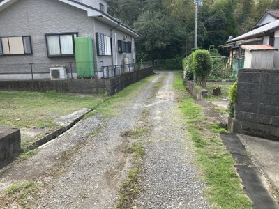 【前面道路含む現地写真】 | 平佐町字八間堂2戸1戸建